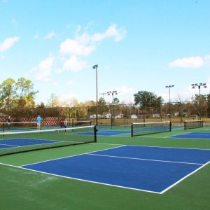 New pickleball courts